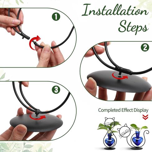 Plant Terrarium Plant Propagation Station Cat Lover Gifts for Women Plant Lovers Home Office Decor Cat Desk Accessories in Saudi Arabia