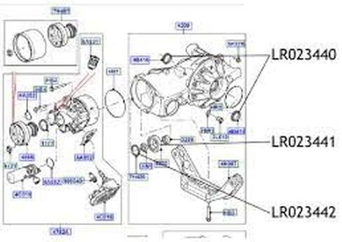 Range Rover LR0 23440, Axle Shaft Seal in Saudi Arabia