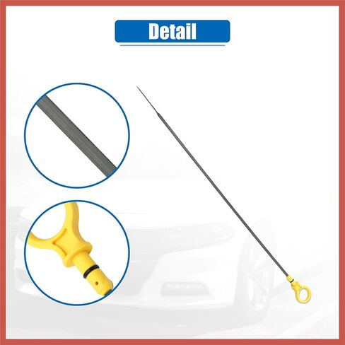 ACROPIX 1 Pcs Engine Oil Dipstick Engine Oil Fluid Level Dipstick for Mazda 3 I 2.0L L4 Gas 2006-2011 No.LF5G10450/LF9410450B/LF9410450C/LF9410450D Car Parts in Saudi Arabia