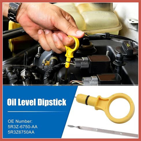 ACROPIX Engine Oil Level Indicator Dipstick for Ford for Ranger 2001-2011 for Ford Explorer 2001-2010 for Ford for Mustang 05-10 No.5R3Z-6750-AA/5R3Z6750AA Car Parts in Saudi Arabia