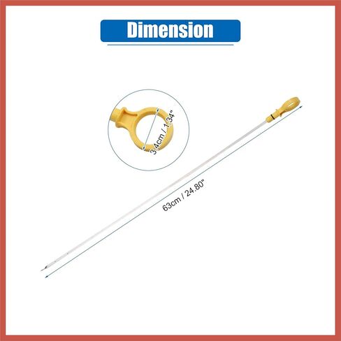 ACROPIX Engine Oil Level Indicator Dipstick for Ford for Ranger 2001-2011 for Ford Explorer 2001-2010 for Ford for Mustang 05-10 No.5R3Z-6750-AA/5R3Z6750AA Car Parts in Saudi Arabia
