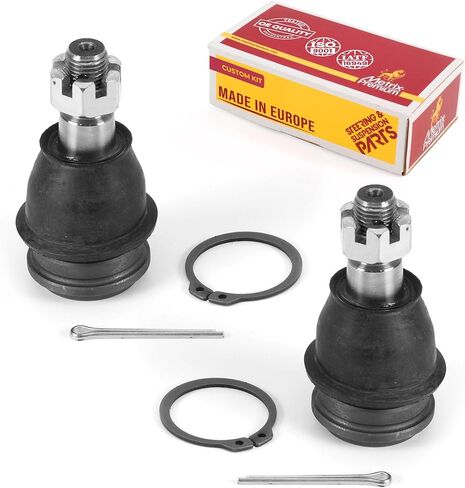 Metrix Premium Chassis Parts - 2 PC Front Lower Ball Joint Kit Fits 2010-2011 Honda Insight, 2009-2014 Honda Fit, Replacement K500127, Made in Europe in Saudi Arabia