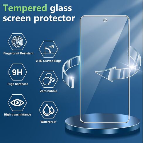 بالنسبة لـ Google Pixel 9A شاشة الحامي الشاشة Ultra HD Glass Glass Flim ، 9H صلابة مضاد للخلع (3 عبوات) in Kuwait