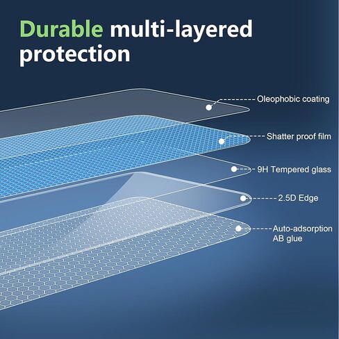 بالنسبة لـ Google Pixel 9A شاشة الحامي الشاشة Ultra HD Glass Glass Flim ، 9H صلابة مضاد للخلع (3 عبوات) in Kuwait