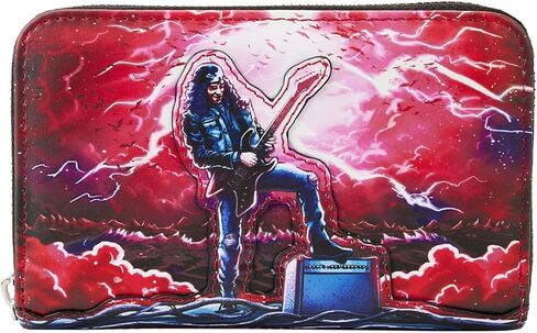 محفظة Loungefly Stranger Things Eddie Munson Tribute Glow Zip in Saudi Arabia