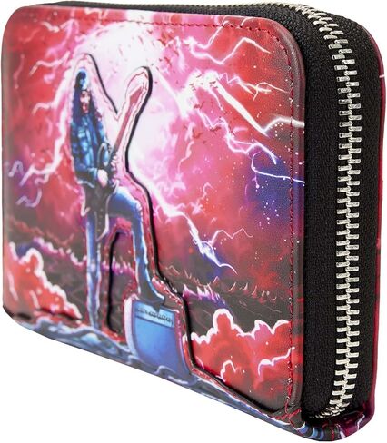 محفظة Loungefly Stranger Things Eddie Munson Tribute Glow Zip in Saudi Arabia