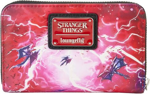 محفظة Loungefly Stranger Things Eddie Munson Tribute Glow Zip in Saudi Arabia