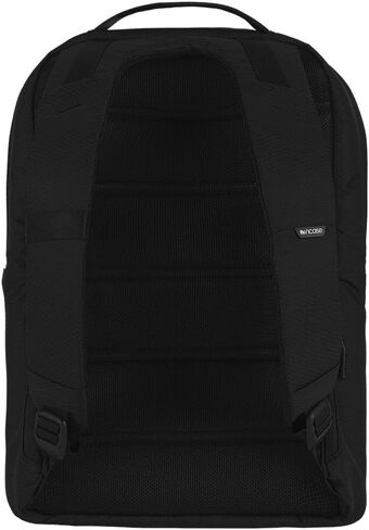 Incase City Backpack - 24L Main Storage Compartment with 16" Faux Fur Laptop Pocket, Quick Access Pocket, Everyday Tech Pack (Diamond Ripstop Black) in Saudi Arabia