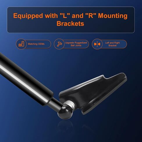 Qty (2) Liftgate Lift Support with Bracket Replacement for Subaru Forester 2014-2018 Tailgate Rear Hatch Parts, Trunk Shock Strut Replace OE #63269SG032 63269SG022 in Saudi Arabia
