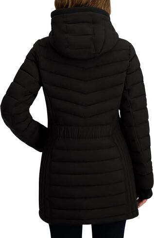 Nautica Women's Mid Length Packable Down Coat in Saudi Arabia