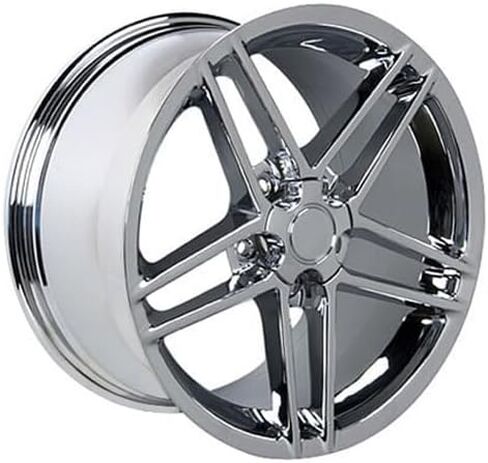 عجلة OE Wheels LLC CV07B-19100-5475-65C مطلية بالكروم (19 × 10 بوصة /5 × 120 مم، إزاحة 65 مم) in Saudi Arabia