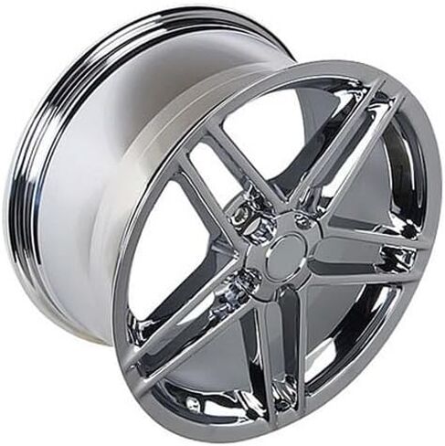 عجلة OE Wheels LLC CV07B-19100-5475-65C مطلية بالكروم (19 × 10 بوصة /5 × 120 مم، إزاحة 65 مم) in Saudi Arabia