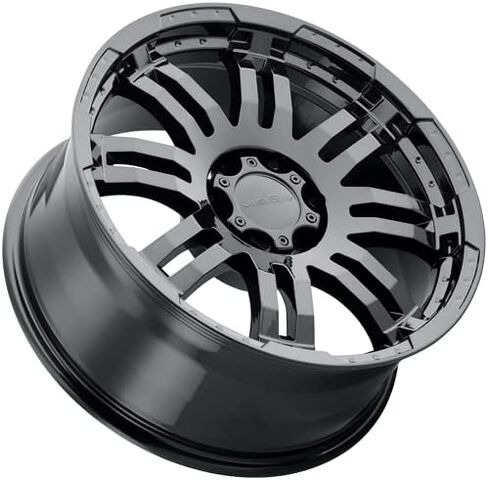 Vision 375 WARRIOR Custom Wheel - 16x8, 0 Offset, 5x135 Bolt Pattern, 87.1mm Hub - Gloss Black Rim in Saudi Arabia