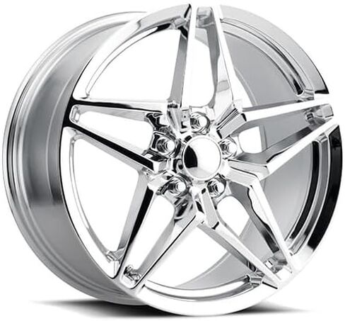 20x12" Size Fits FR 29 C7 ZR1 for Corvette Chrome Wheel - 5x4.75" Bolt-Pattern - 59mm Offset - 70.3" Hub-Size in Saudi Arabia