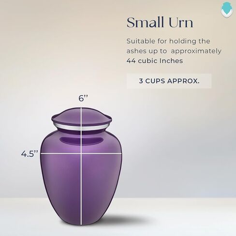 Geturns - Small Personalized Doves Cremation Urns for Human Ashes I Green Funeral Urn for Men and Women I 44 lbs in Saudi Arabia