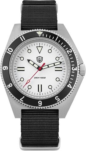 Watchdives WD1972 ساعات الغواص العسكرية VH31 ساعة كوارتز ثانية الاجتياح كريستال الياقوت ساعة اليد الفاخرة 200 متر ساعة مقاومة للماء للرجال in Kuwait