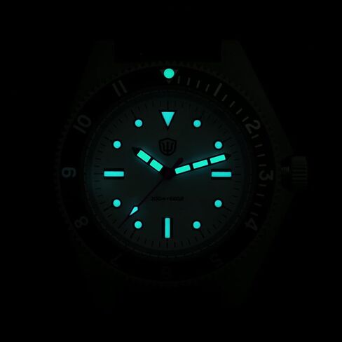 Watchdives WD1972 ساعات الغواص العسكرية VH31 ساعة كوارتز ثانية الاجتياح كريستال الياقوت ساعة اليد الفاخرة 200 متر ساعة مقاومة للماء للرجال in Kuwait