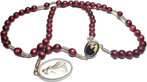 Relic Rosary 3rd Class of Saint Faustina Kowalska Mystic and Visionary True Apostle Divine of Mercy Jesus I Trust in You Three O' Clock Prayer Poland Polish Novena in Saudi Arabia