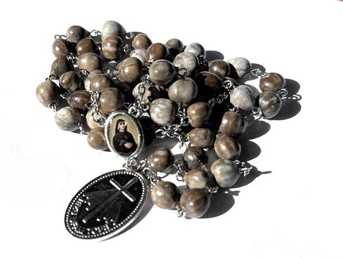 Relic Rosary 3rd Class of Saint Faustina Kowalska Mystic and Visionary True Apostle Divine of Mercy Jesus I Trust in You Three O' Clock Prayer Poland Polish Novena in Saudi Arabia
