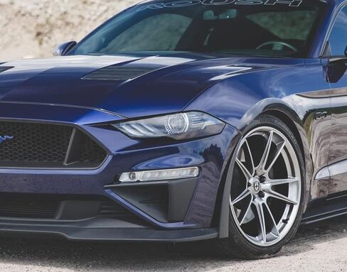 2018-2022 Mustang Partial Headlight Amber Corner Lens Vinyl Tint- 20% Tint in Saudi Arabia