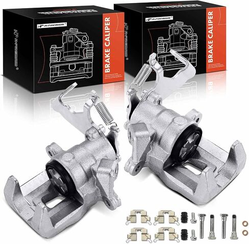 A-Premium Disc Brake Calipers Assembly Without Bracket Compatible with Mazda CX-5 CX5 2013 2014 2015 - Rear Driver and Passenger Side, 2-PC Set in Saudi Arabia