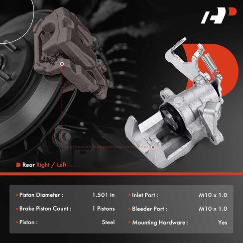 A-Premium Disc Brake Calipers Assembly Without Bracket Compatible with Mazda CX-5 CX5 2013 2014 2015 - Rear Driver and Passenger Side, 2-PC Set in Saudi Arabia