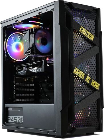 MXZ Gaming Desktop PC Computer i5 9400F ، RTX2060 ، B365،8G DDR4 ، NVME 500G SSD ، 5 RBG Fans ، Windows 11 Pro جاهزة للاستخدام ، I5 9400F | RTX2060 in Kuwait