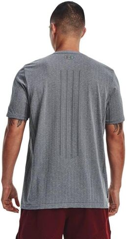 Under Armour Rush Seamless Mens Short Sleeve Shirt L Black in Kuwait