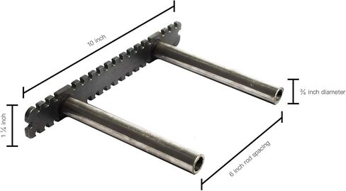Heavy Duty Floating Shelf Bracket - 1 1/4 Backplate - 9 Sizes - 3/4 Rod Diameter - 4, 6, and 9 inch Rod Length in Saudi Arabia