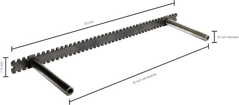 Heavy Duty Floating Shelf Bracket - 1 1/4 Backplate - 9 Sizes - 3/4 Rod Diameter - 4, 6, and 9 inch Rod Length in Saudi Arabia