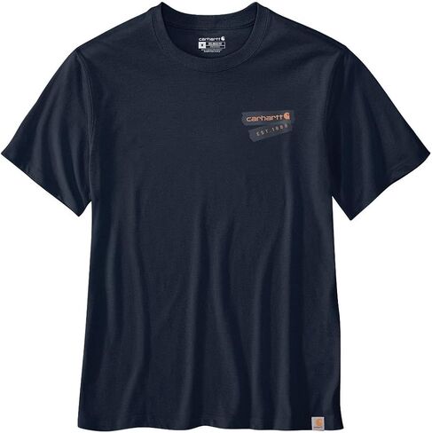 Carhartt Men's Relaxed Fit Lightweight Short-Sleeve Tape Graphic T-Shirt in Saudi Arabia