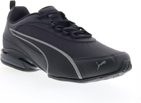Puma Mens Magnetic Nubuck Wide Black Lifestyle Sneakers Shoes 10.5 in Saudi Arabia