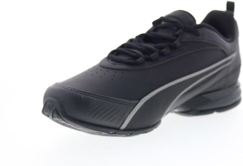 Puma Mens Magnetic Nubuck Wide Black Lifestyle Sneakers Shoes 10.5 in Saudi Arabia