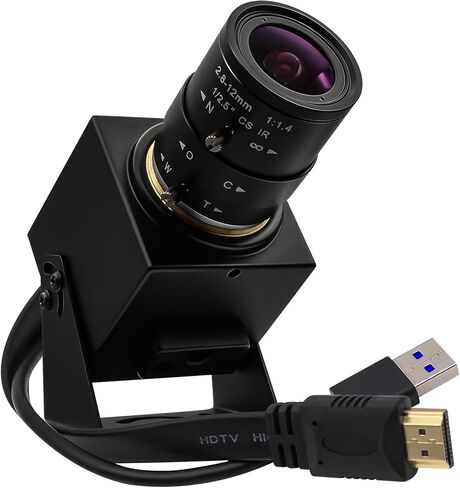 SVPRO 4K 60FPS HDMI كاميرا USB3.0 دفق كاميرا ويب مع عدسة تليفوتوغرافية يدوي 5-50 مم 10x تكبير البصرية H.264 المجهر الصناعي الكاميرا ، USB و HDMI DUAL OUP in Kuwait