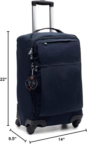 Kipling Women’s Darcey Small 22-Inch Softside Carry-On Rolling Luggage, Nylon, 360 Degree Spinning Wheels in Saudi Arabia