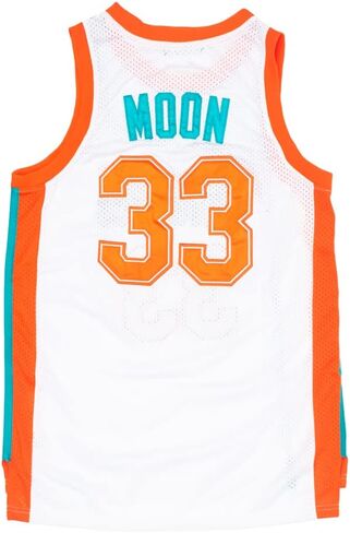 Jackie Moon Basketball Player Flint Tropics #33 Jersey and Shorts Halloween Costume Cosplay in Saudi Arabia