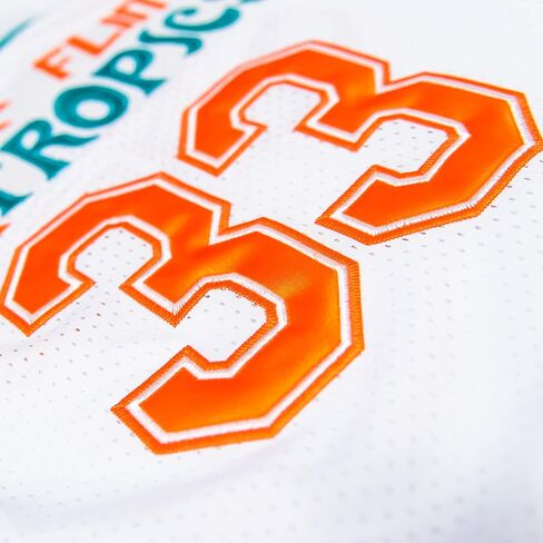 Jackie Moon Basketball Player Flint Tropics #33 Jersey and Shorts Halloween Costume Cosplay in Saudi Arabia