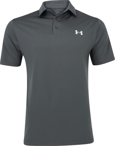 Under Armour New Mens 2021 T2 Green Golf Polo Pitch Grey 2XL in Saudi Arabia