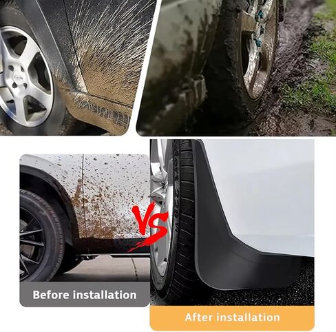 Mud Flaps Splash Guards for Kia Sportage 2023 2024 2025 2026 Accessories,Front Rear Mudguards 4pc Set No Drilling Fenders in Saudi Arabia