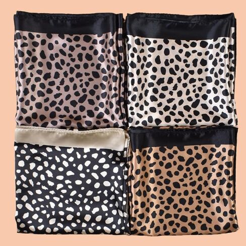 Hair Bandanas Scarf for Women Silk Satin Neck Head Scarves for Sleeping Handbags Shawl Wraps in Saudi Arabia