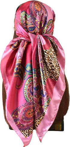 Hair Bandanas Scarf for Women Silk Satin Neck Head Scarves for Sleeping Handbags Shawl Wraps in Saudi Arabia