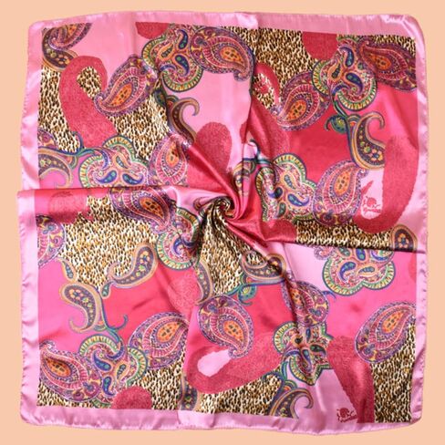 Hair Bandanas Scarf for Women Silk Satin Neck Head Scarves for Sleeping Handbags Shawl Wraps in Saudi Arabia