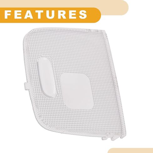 Interior Light Cover No.8124106060 Car Rear Left Roof Dome Map Reading Light Cover Lamp Lens for Toyota Camry 2006-2011 Plastic Clear in Saudi Arabia