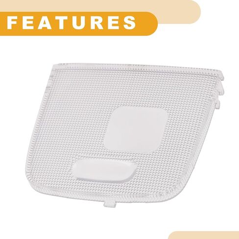 Interior Light Cover No.8124106060 Car Rear Left Roof Dome Map Reading Light Cover Lamp Lens for Toyota Camry 2006-2011 Plastic Clear in Saudi Arabia