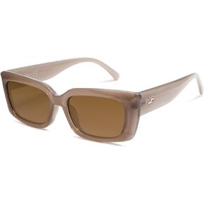 SOJOS Trendy Rectangular Sunglasses Womens Retro Small Shades Sunnies Gafas de sole Chunky Angular Cornor Frame SJ2238 in Saudi Arabia