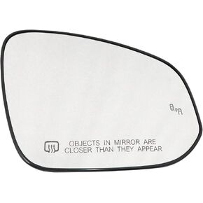 GXARTS Right Passenger Side Mirror Glass Heat Blind Spot 89731-0E371 Compatible With Toyota Highlander 2020 2021 2022 2023 2024 in Kuwait