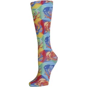 جوارب سيليست ستاين الضاغطة العلاجية المتدرجة، بني خريفي بيزلي، 8-15 مم زئبقي Queen Plus Calf in Kuwait