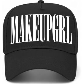Makeupgrl Hat | Makeup Girl | Premium Adjustable Snapback Baseball Vintage Trucker Hat for Women in Kuwait