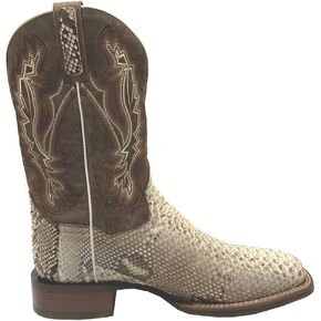 Dan Post Men's Brutus Exotic Python Western Performance Boot Broad Square Toe - Dp4917 in Saudi Arabia