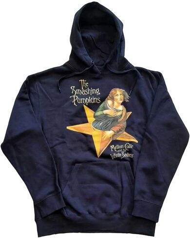 هوديي Smashing Pumpkins Mellon Collie بلوفر رجالي رسمي باللون الأزرق الداكن in Saudi Arabia